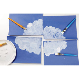 Crayola® Washable Paint, White, 16 oz (CYO542016053)