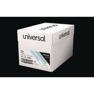 Universal® Deluxe Colored Paper, 20 lb Bond Weight, 8.5 x 11, Blue, 500/Ream (UNV11202)