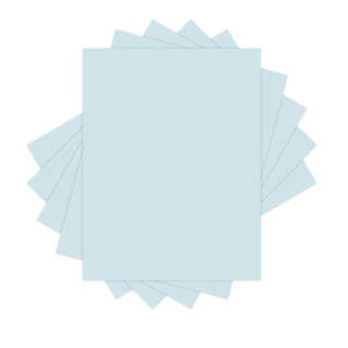 Universal® Deluxe Colored Paper, 20 lb Bond Weight, 8.5 x 11, Blue, 500/Ream (UNV11202)