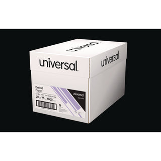 Universal® Deluxe Colored Paper, 20 lb Bond Weight, 8.5 x 11, Orchid, 500/Ream (UNV11212)