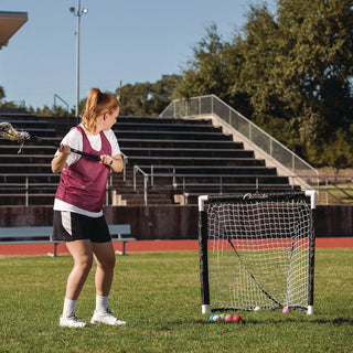 Champion Sports Mini Lacrosse Goal, 3 ft x 3 ft, 1.5" dia Frame (CSIMLG)