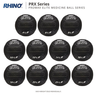 Champion Sports Rhino Promax Elite Medicine Ball, 30 lb, Black (CSIPRX30)