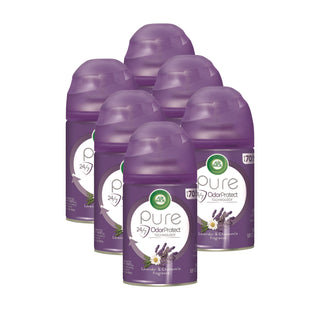 Air Wick® Freshmatic Ultra Automatic Spray Refill, Lavender/Chamomile, Aerosol, 5.89 oz, 6/Carton (REC77961)
