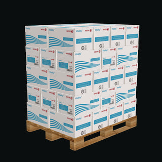 Xerox® Vitality Multipurpose Print Paper, 92 Bright, 20lb, 8.5 x 11, White, 500 Sheets/Ream, 10 Reams/Carton, 40 Cartons/Pallet (XER3R02047PLT)