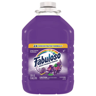 Fabuloso® Multi-use Cleaner, Lavender Scent, 1 gal Bottle, 4/Carton (CPC53058)
