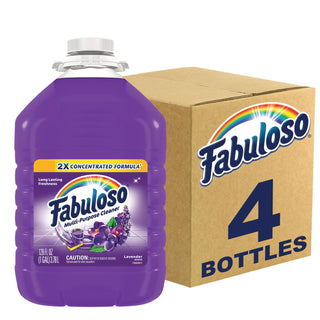 Fabuloso® Multi-use Cleaner, Lavender Scent, 1 gal Bottle, 4/Carton (CPC53058)