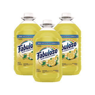 Fabuloso® Multi-use Cleaner, Lemon Scent, 169 oz Bottle, 3/Carton (CPC61037885)