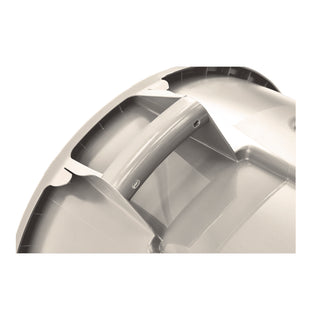 Rubbermaid® Commercial Vented Round Brute Container, 20 gal, Plastic, White (2620WH)