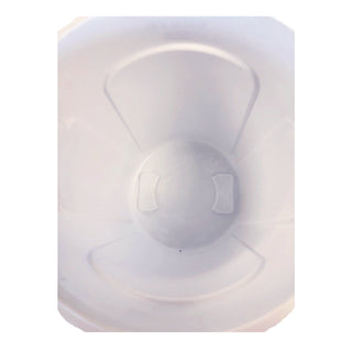 Rubbermaid® Commercial Vented Round Brute Container, 20 gal, Plastic, White (2620WH)