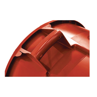 Rubbermaid® Commercial Vented Round Brute Container, 32 gal, Plastic, Red (2632RD)