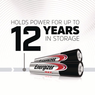 Energizer® MAX AAA Alkaline Batteries, 1.5 V, 4/Pack, 6 Packs/Box (EVEE92BX)