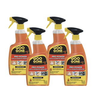 Goo Gone® Pro-Power Cleaner, Citrus Scent, 24 oz Bottle, 4/Carton (WMN2180A)