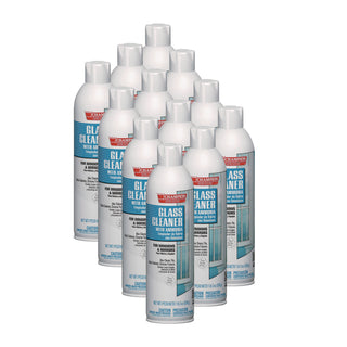 Chase Products Champion Sprayon Glass Cleaner with Ammonia, 19oz, Aerosol, 12/Carton (5151CHASE)