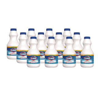 Clorox® Regular Bleach with CloroMax Technology, 24 oz Bottle, 12/Carton (CLO32251)