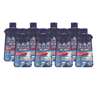 FINISH® Jet-Dry Rinse Agent, 8.45oz Bottle, 8/Carton (REC75713)