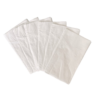 GEN Dinner Napkins - White, 2-Ply, 14.50" W x 16.50" D, 3000 per Case (GEN15X17DIN)