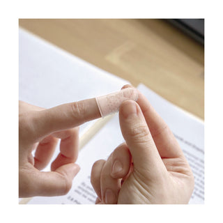 LEE Micro-Gel Fingertips, Small, Medium, Large, X-Large, Clear, 12/Pack (LEE41410)