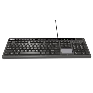 Adesso CyberTouch Desktop Keyboard with Touchpad, Black (ADEAKB445UB)