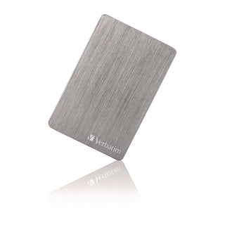 Verbatim® Store ‘n’ Go ALU Slim Portable Hard Drive, 1 TB, USB 3.2 Gen 1, Space Gray (VER53662)
