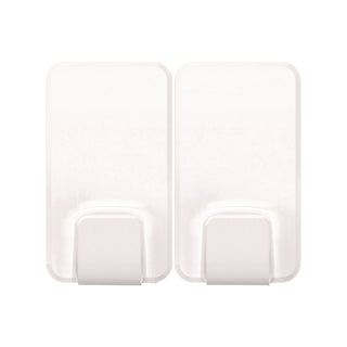 Command™ X-large Utility Hooks, Plastic, White, 15 lb Capacity, 2 Hooks and 8 Strips/Pack (MMM170112ES)