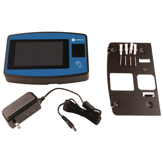 uAttend™ Biometric Fingerprint Touch Tablet Time Clock System, Unlimited Employees, Black/Blue (PPZ2500)