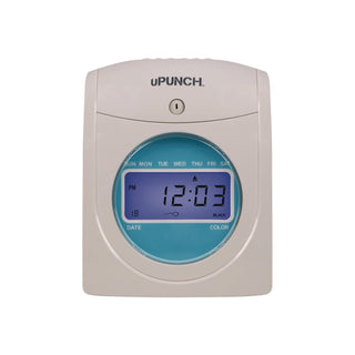 uPunch™ Digital Auto-Align Punch Time Clock Bundle, White (PPZSB1200)