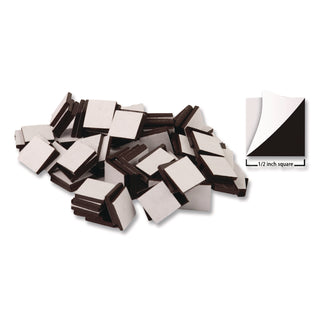 Teacher Created Resources Adhesive Magnetic Squares, Black, 0.5", 100/Set (TCR20720)
