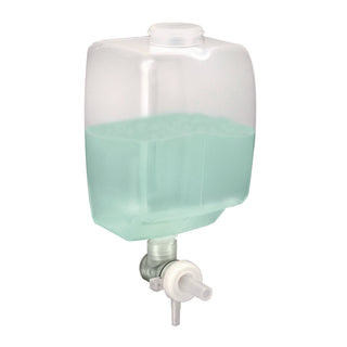 Alpine Industries Surface Mounted Soap and Hand Sanitizer Dispenser, 27 oz, 4.1 x 4.6 x 9.6, White (ALHALP425WHI)
