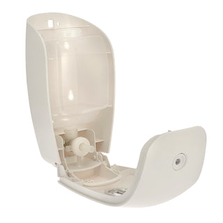 Alpine Industries Surface Mounted Soap and Hand Sanitizer Dispenser, 27 oz, 4.1 x 4.6 x 9.6, White (ALHALP425WHI)