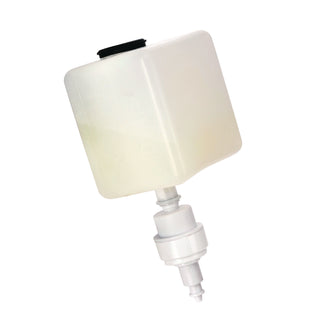 Alpine Industries Wall Mount Automatic Foam Hand Sanitizer Soap Dispenser with Drip Tray, 40 oz, 4.48 x 6 x 18.1, White (ALHALP430FT)
