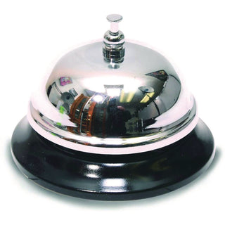 TPG Creations™ Call Bells, 3.5", Chrome, 36/Carton (TPG34336)