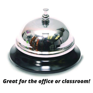 TPG Creations™ Call Bells, 3.5", Chrome, 36/Carton (TPG34336)