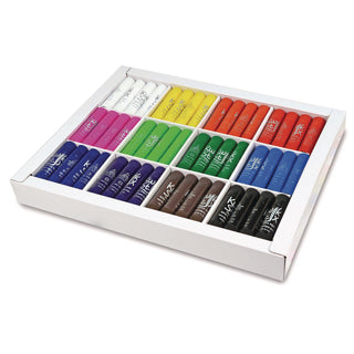 TPG Creations™ Kwik Stix Tempera Paint Set, 12 Assorted Colors, 96/Pack, 2 Packs/Carton (TPG69602)