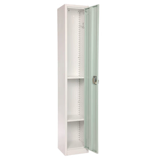 AdirOffice Steel Storage Locker, 1 Compartment, 12 x 12 x 72, Misty Green (ALHI629201MGRN)