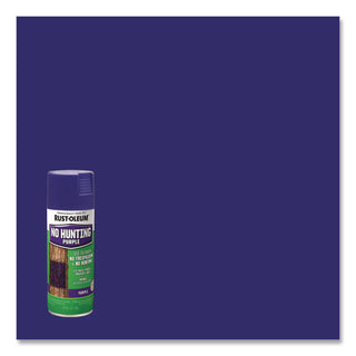 Rust-Oleum® Specialty No Hunting Purple Spray Paint, Flat No Hunting Purple, 12 oz Aerosol Can (RST270970)
