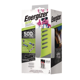 Energizer® Pro Series Hybrid Handheld, Rechargeable Lithium Ion/2 AA Batteries (Included), Gray/Green (EVEENYPHH21)