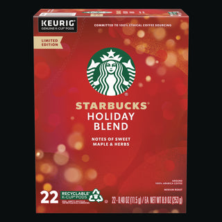 Starbucks® Holiday Blend K-Cup, 22/Box (SBK12412029)