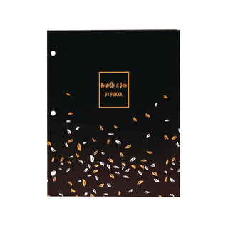 PUKKA PAD® Two-Pocket Portfolio Folder, 1" Capacity, 9.6 x 11.9, Assorted Floral, 6/Pack (PUK9108ROC)