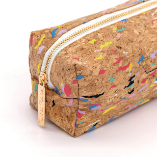 PUKKA PAD® Eco Pencil Case, 7.99 x 2.36 x 2.75, Cork (PUK9740SPP)