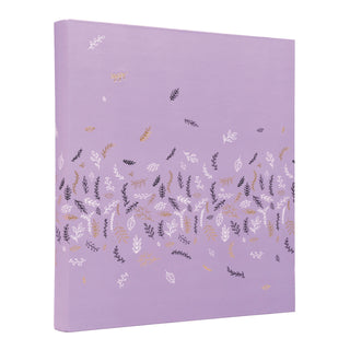 PUKKA PAD® Rollbound Binder, 3 Rings, 1" Capacity, 11 x 8.5, Lilac/Black/Gold/White (PUK9643ROC)