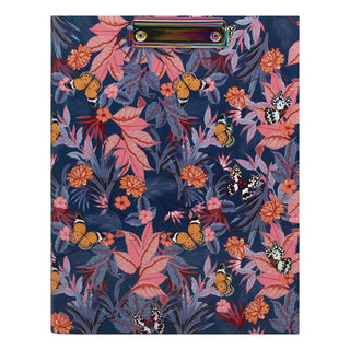 PUKKA PAD® A4 Padfolio, 8.3 x 11.7 Pad, 9.5 x 12.6, Blue/Pink/Yellow (PUK9580BLM)