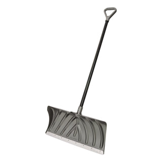 Suncast Commercial® Steel Core Snow Pusher with Wear Strip, 24" Wide, 57.55" Long, 6/Carton (SUASP2450)