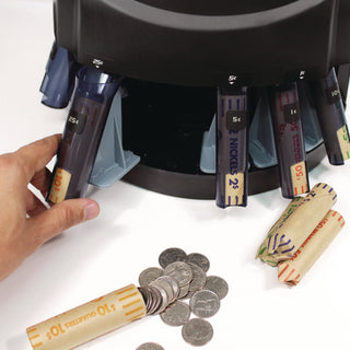 Kolibri KCS-2000 Coin Sorter, 300 Coins/min, 10 x 11.6 x 13.6, Black (KIBKCS2000)