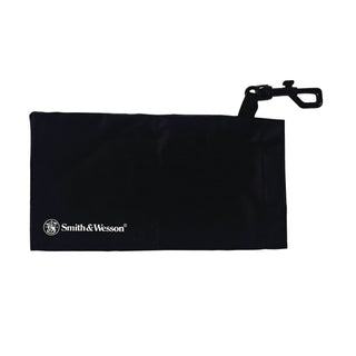 Smith & Wesson® Safety Glasses Carrying Pouch with Belt Clip, 4.25 x 0.25 x 4.25, Black, 12/Carton (ANS19941)