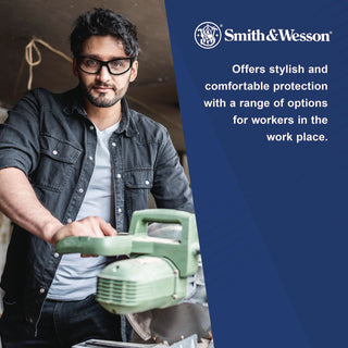 Smith & Wesson® Safety Glasses Carrying Pouch with Belt Clip, 4.25 x 0.25 x 4.25, Black, 12/Carton (ANS19941)