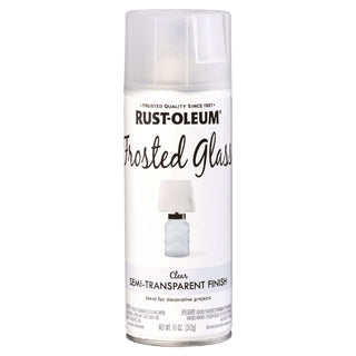 Rust-Oleum® Specialty Frosted Glass Spray Paint, Matte Clear, 11 oz Aerosol Can (RST342600EA)