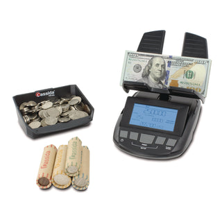 Cassida TillTally Money Scale, 1 lb Capacity, 6 x 3 Platform, Black (CIATILLTALLY)