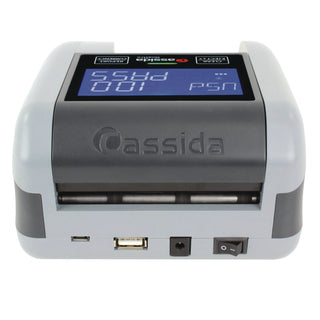 Cassida Quattro Counterfeit Detector, Infrared; Magnetic Strip Detection; Magnetic Thread Security; UV Light, U.S. Currency (CIAQUATTRO)