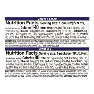Bumble Bee® Snack on the Run Chicken Salad Kit with Crackers, 3.5 oz Box, 6/Carton (GRR22002355)