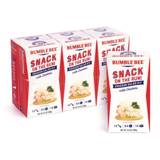 Bumble Bee® Snack on the Run Chicken Salad Kit with Crackers, 3.5 oz Box, 6/Carton (GRR22002355)